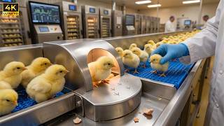 Inside a Modern Poultry Hatchery 🐣 | How Millions of Chicks Are Born (Full Process)