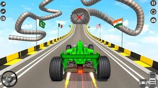 Impossible Formula Car Mega Ramp Race - Car Stunts Racing Simulator 3D -  GamePlay video #1 screenshot 3