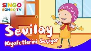 Sevi̇lay Kıyafetlerini Seçiyor Singosongo Tv I İsme Özel Çocuk Şarkıları