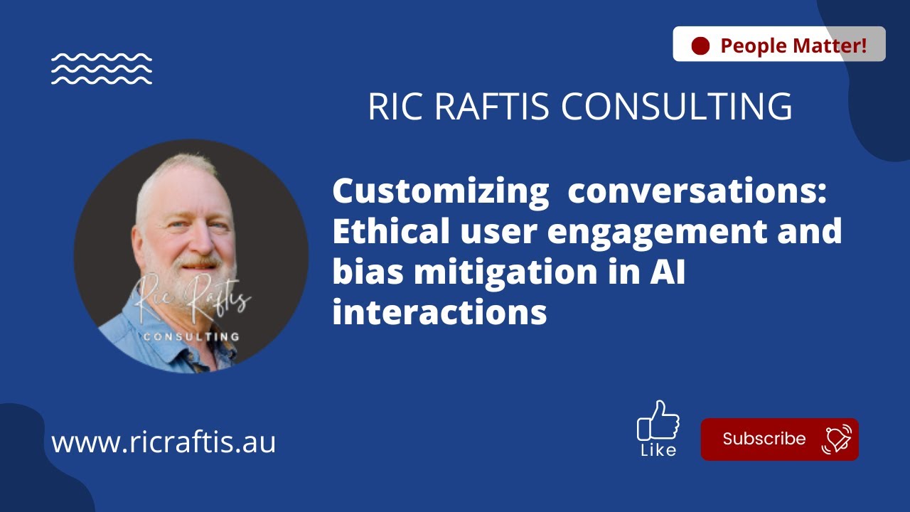 Customizing  conversations: Ethical user engagement and bias mitigation in AI interactions