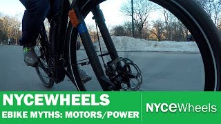 What does wattage really mean for your electric bike?
