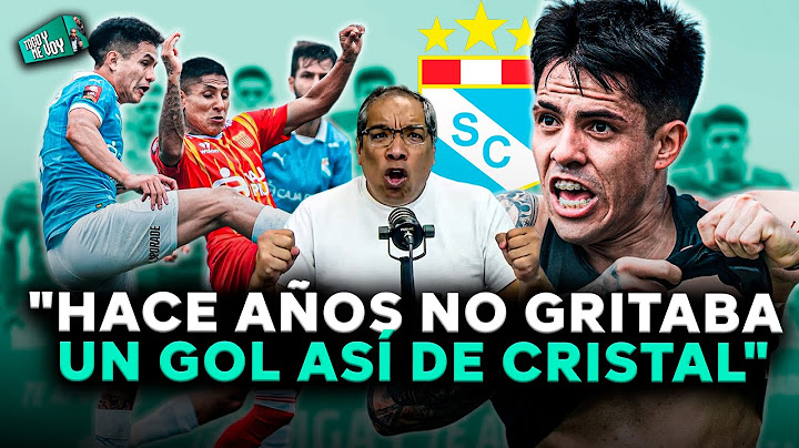 Alan Diez no pudo contener la emoción con el gol de Cristal ante Atlético Grau |SEGMENTO #tocoymevoy