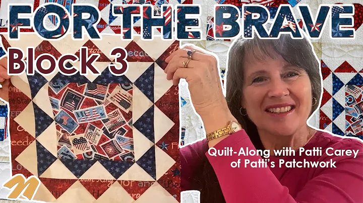For The Brave Quilt-Along BLOCK 3 | Northcott Fabr...