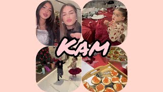 Kam Noré et leurs enfants invités chez Maeva Ghennam pour le réveillon de Noël 🎄 🎅 