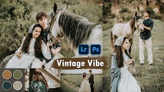 Vintage Vibe Preset | Free Mobile Lightroom Preset DNG, XMP, LRTEMPLATE | Vintage Wedding Preset