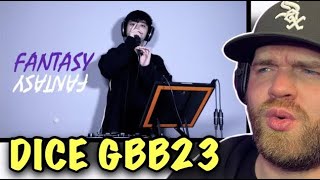I’m Ready for GBB23!! | Dice- Your Fantasy| GBB 2023 Solo LOOPSTATION Wildcard (Reaction)