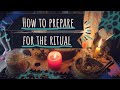 【３分でわかる】儀式の準備のやり方 How to prepare for the ritual?｜黒猫魔術店