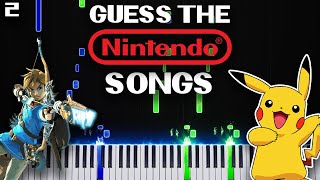 Guess Nintendo Music on Piano (Part 2)