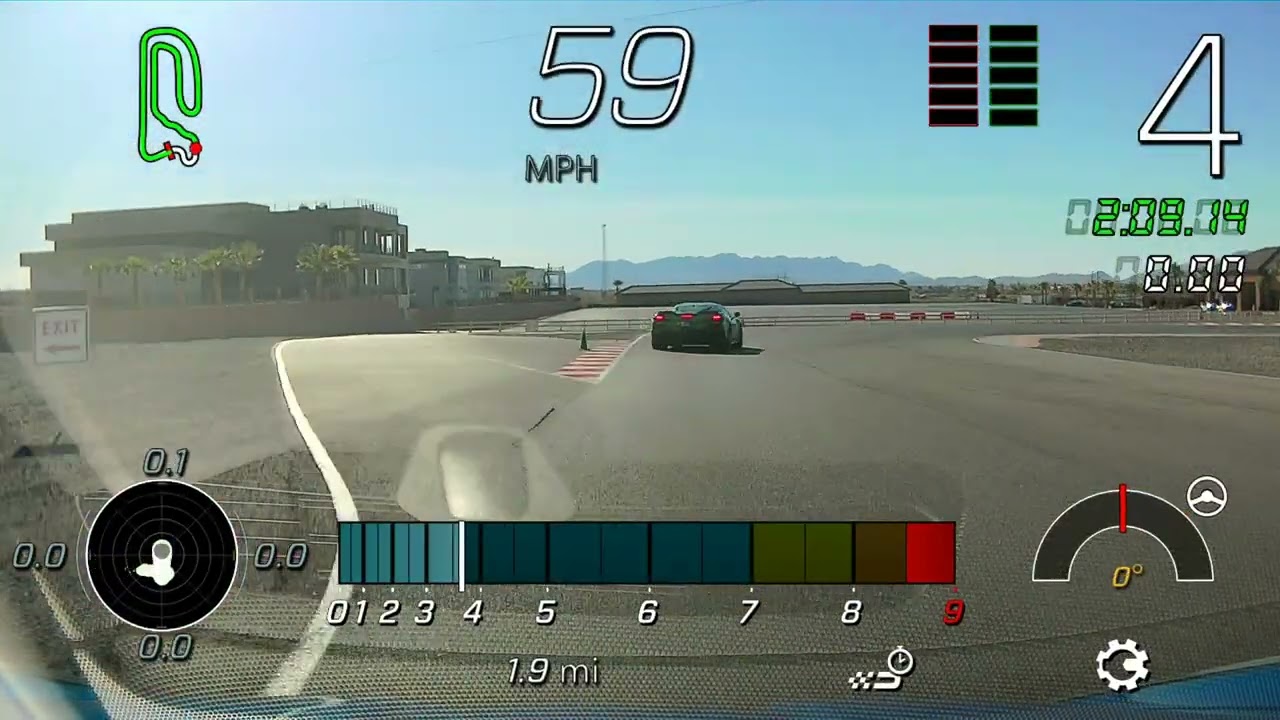 Track Session 3 - Ron Fellows Performance Driving School - c8 Z06