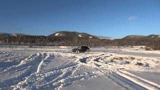 BMW X5 E70 жучки на снегу