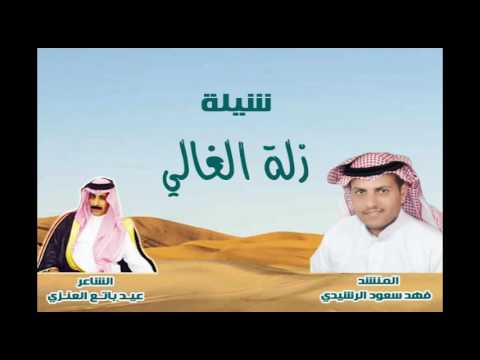 شيلة زلة الغالي للمنشد فهد سعود الرشيدي