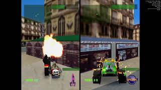 An ode to split screen: Twisted Metal II - 1996 - Playstation