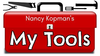 "My Tools", from "Action Poems: Children's Rhymes by Nancy Kopman"