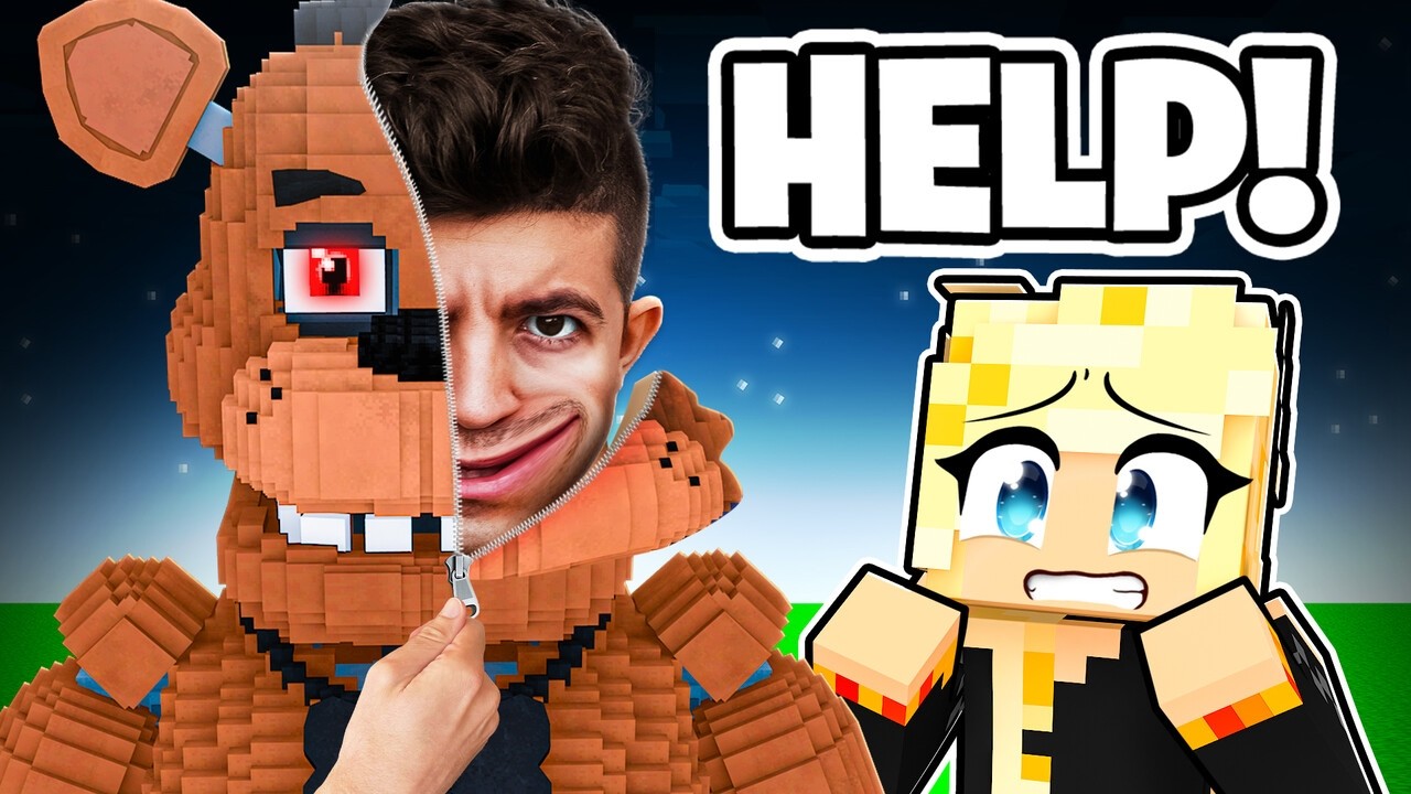 Preston TRAPPED By Five Nights at Freddy's!