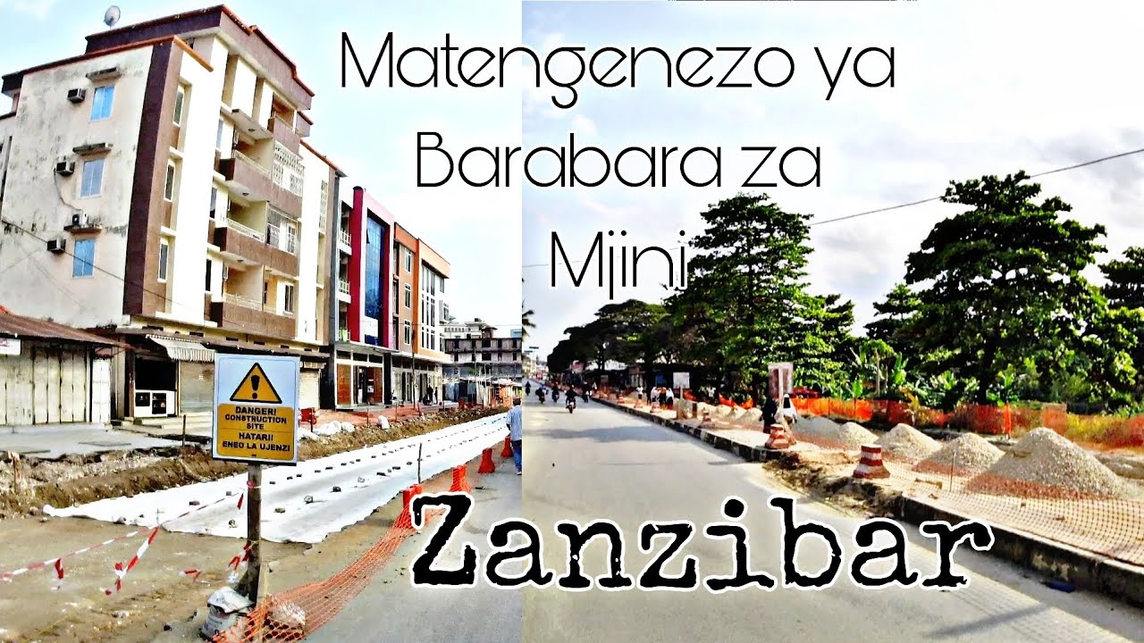 Matengenezo ya Barabara zetu za Mjini yanaendelea maeneo ya Miembeni na Gulioni @discoverzanzibar