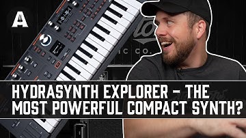 NIEUW ASM Hydrasynth Explorer - De krachtigste compacte synthesizer?