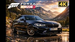 Black BMW M5 4K Gameplay | Ultra Graphics | Forza Horizon 5 | DRIFT