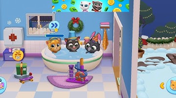 My Talking Tom Friends All Levels Mobile Gameplay Walkthrough Android IOs Alltrailer Best (Part 32)