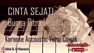 Bunga Citra Lestari (BCL) - Cinta Sejati OST. Habibie & Ainun Karaoke Piano Versi Higher Keys chords