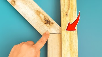 Why Is This Wood Joint So Strong? & The Hidden Carpenter Alignment Trick I DIY Woodworking