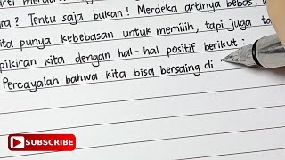 Pidato Perayaan Hari Kemerdekaan Indonesia Berjudul “Arti Merdeka Bagi Gen Z” | HUT RI ke-80