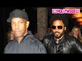 Denzel Washington & Lenny Kravitz Have Dinner Together At Craig's Restaurant 2.20.16