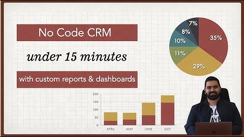 Build your own CRM under 15 minutes | No Code | With custom reports & dashboards