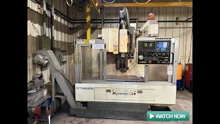 Lot 730 - 1995 KITAMURA MYCENTER-3X CNC VERTICAL MACHINING CENTER, RETROFITTED KEYWAY CUTTING