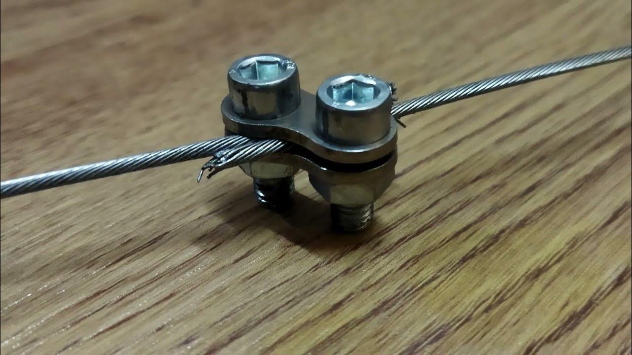 DIY Cable Clamp Rom's Fabrication YouTube