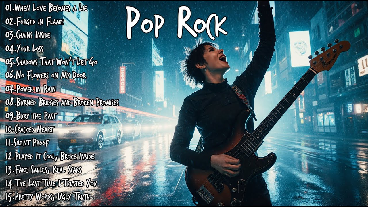 🌃 The Sound of the City at Night | Best Playlist Pop Rock 2025 🎶