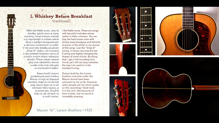Whiskey Before Breakfast /// Ondra Kozák – Overtones