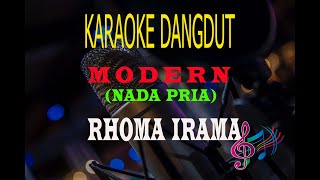 Karaoke Modern  Nada Pria- H.Rhoma Irama (Karaoke Dangdut Tanpa Vocal)