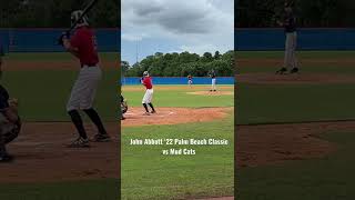 Celebrity John Abbott on mound w/FL Burn Atlantic 5-0 through 4..Burn Profile