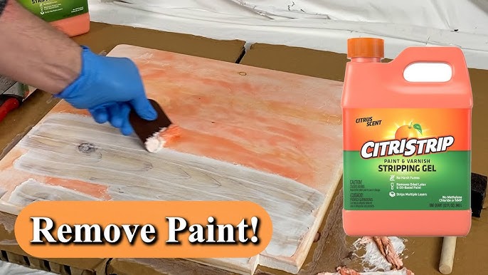 How to Strip Paint From Wood Furniture - At Charlotte's House