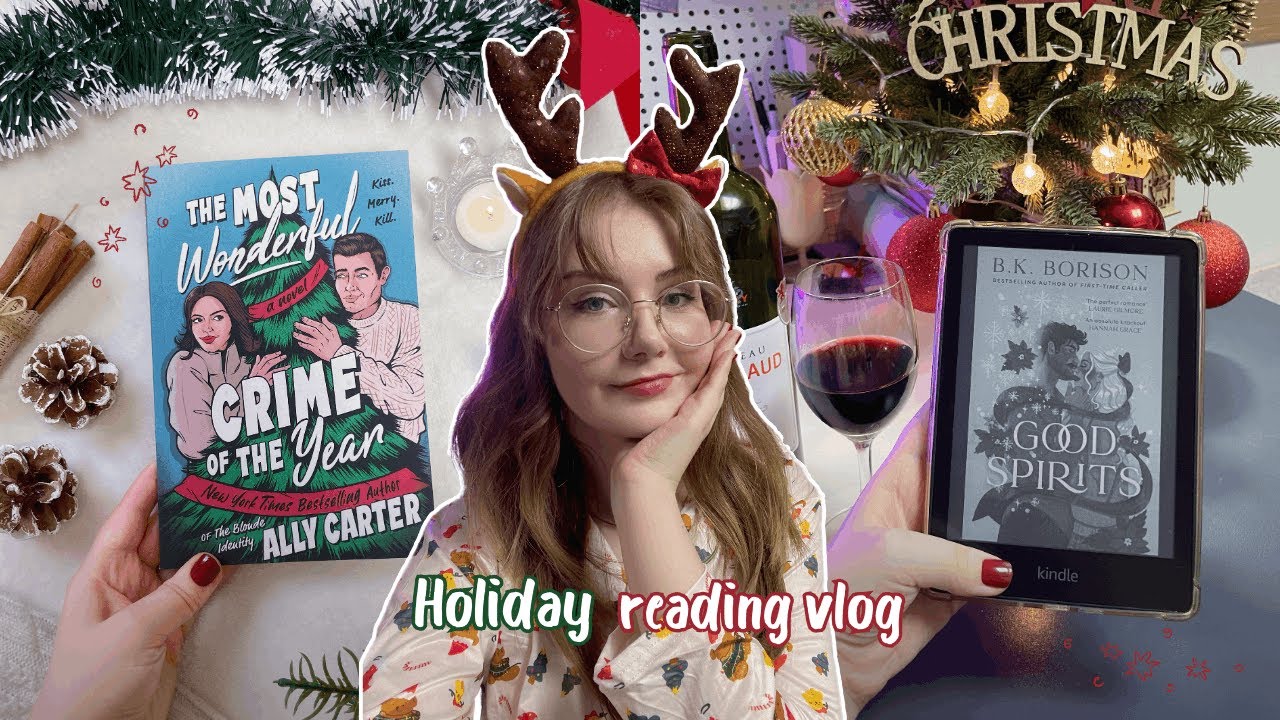 A Cozy Holiday Reading Vlog❄️ Finding Comfort in Books During Christmas Time
