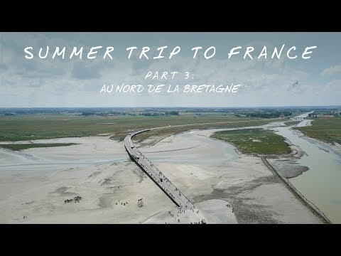 Summer trip to France (3/3) - North of Bretagne - Perros-Guirec, Saint-Malo, Mont-Saint-Michel