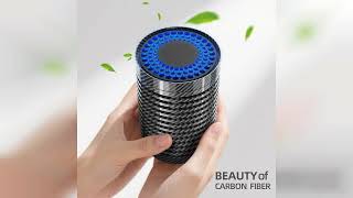 Overview: Car Air Purifier, Air Purifier for Car with True HEPA Filter Clean Air,Eliminate Dust,...