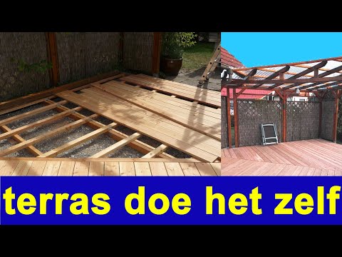 Video: Kan ik 2x6 balken gebruiken voor een terras?