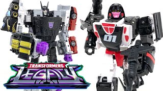 Transformers LEGACY Velocitron Speedia 500 Collection Deluxe SHADOWSTRIP & CRASHER Double Review