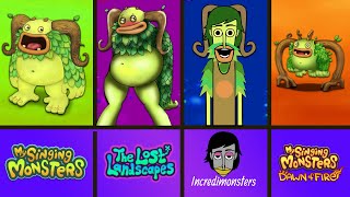 The Lost Landscapes Vs My Singing Monsters Vs Dawn of Fire vs Incredibox ~ MSM Wave 4