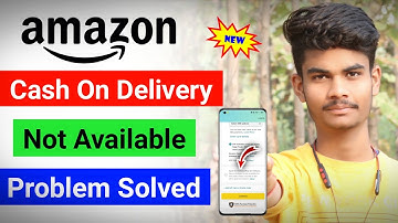 Amazon Pay On Delivery Unavailable || Amazon Cash On Delivery Not Available Problem 2023 || Live 🔴