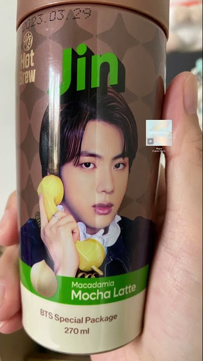 Coffee hot brew x bts, jin version #bts #btsarmy #jin #shorts #abyss #jinbts #coffee