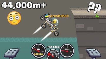Hill Climb Racing 2 - CITY 44,137m on MOONLANDER!! GamePlay