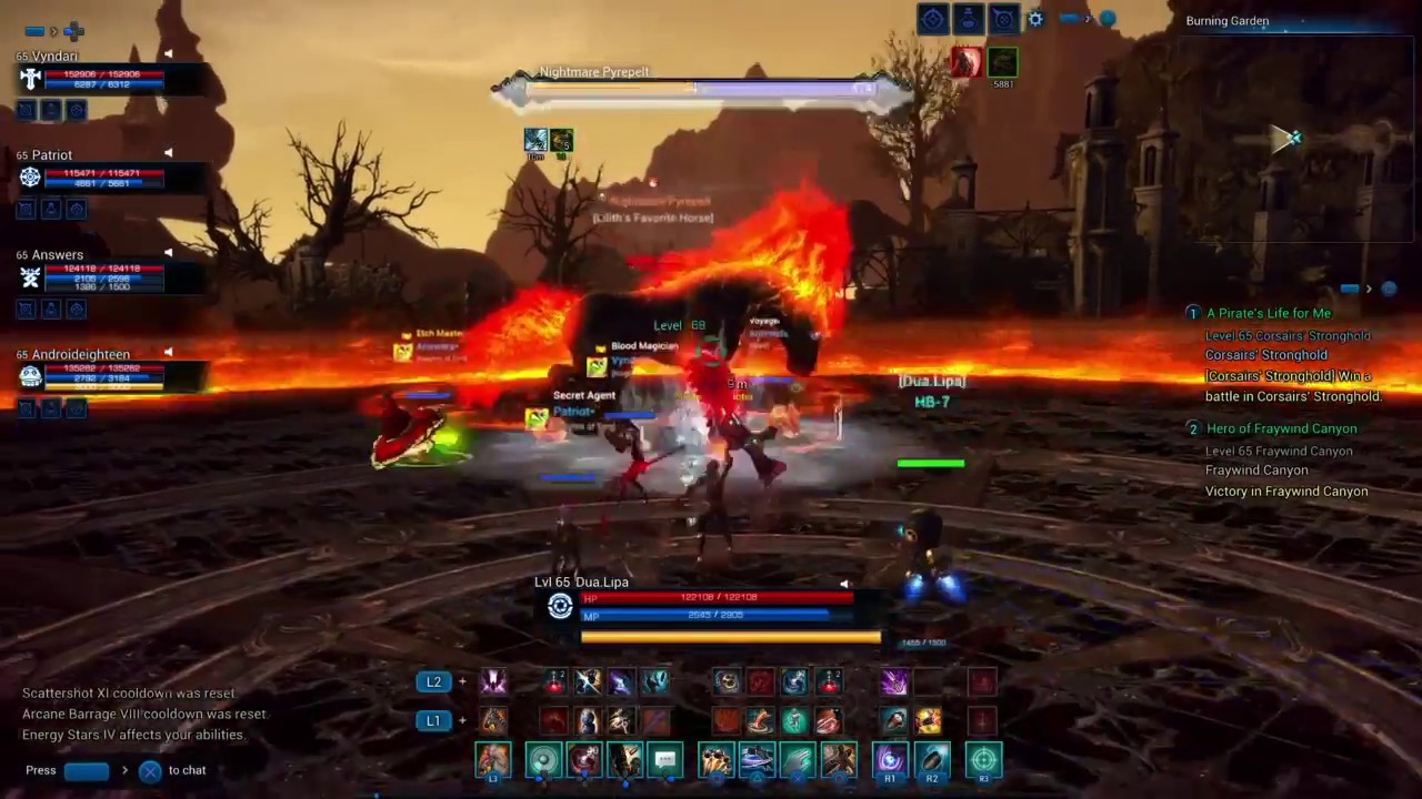 Tera Console - Lilith's Keep Hard Mode Gunner Gameplay (LKHM)