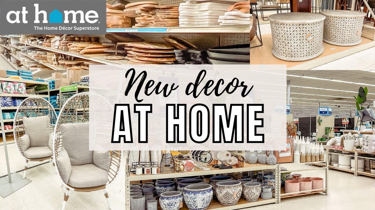 AT HOME STORE SHOP WITH ME & HAUL | NEW HOME DECOR 2022 - YouTube