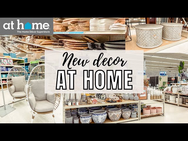 AT HOME STORE SHOP WITH ME & HAUL | NEW HOME DECOR 2022 - YouTube