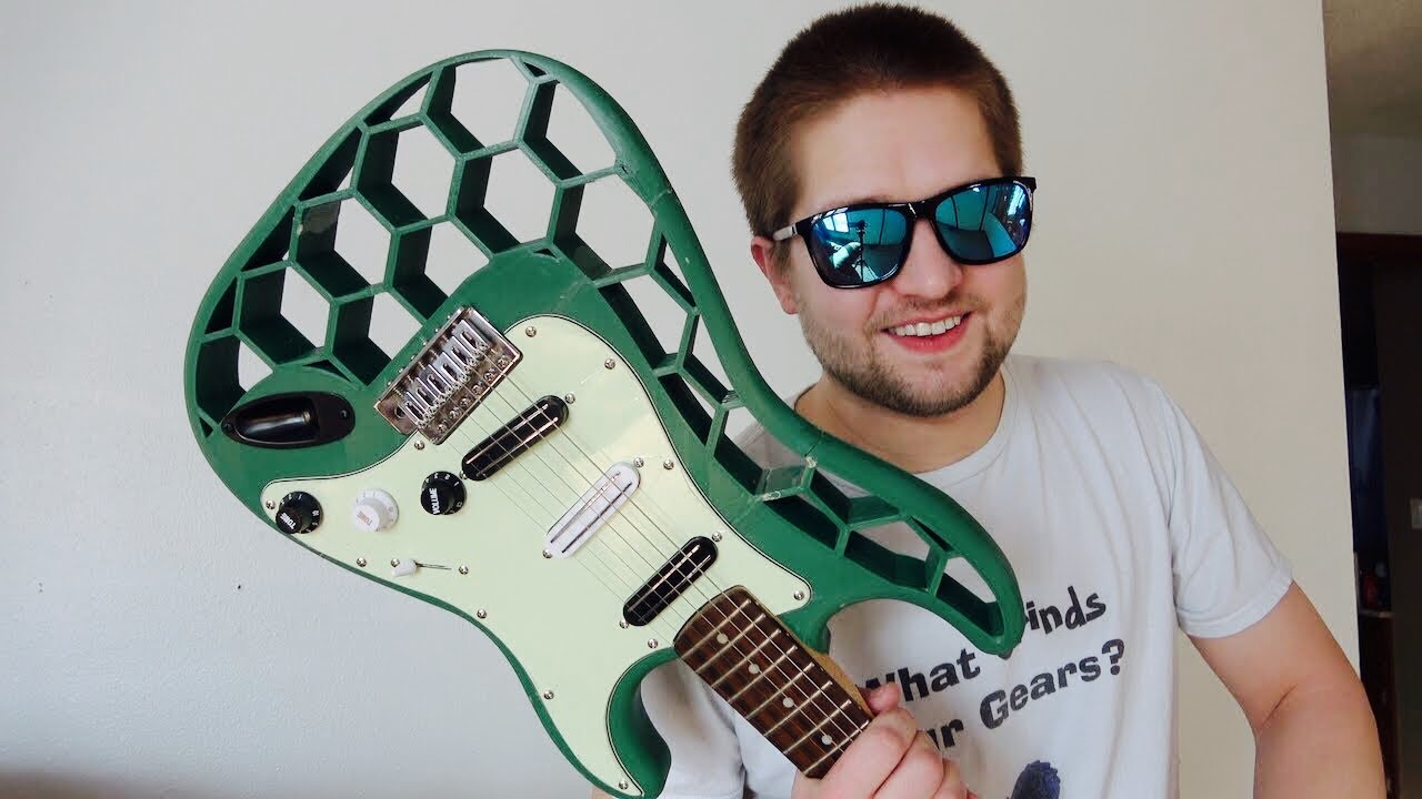 The Prusacaster - How to Design and 3D Print an Electric Guitar