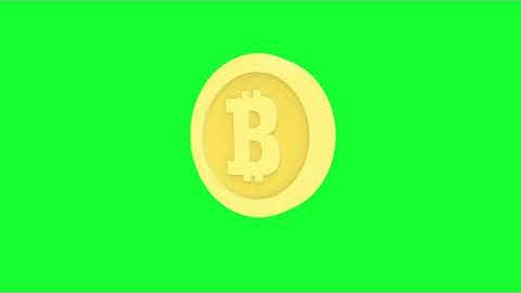 Bitcoin Green Screen Video - Stock Video Footage - No Copyright Animated Videos