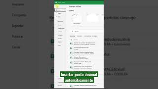 ✏️Insertar PUNTO DECIMAL automáticamente en Excel
