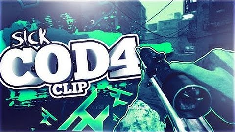 SICK COD4 TRICKSHOTS!!